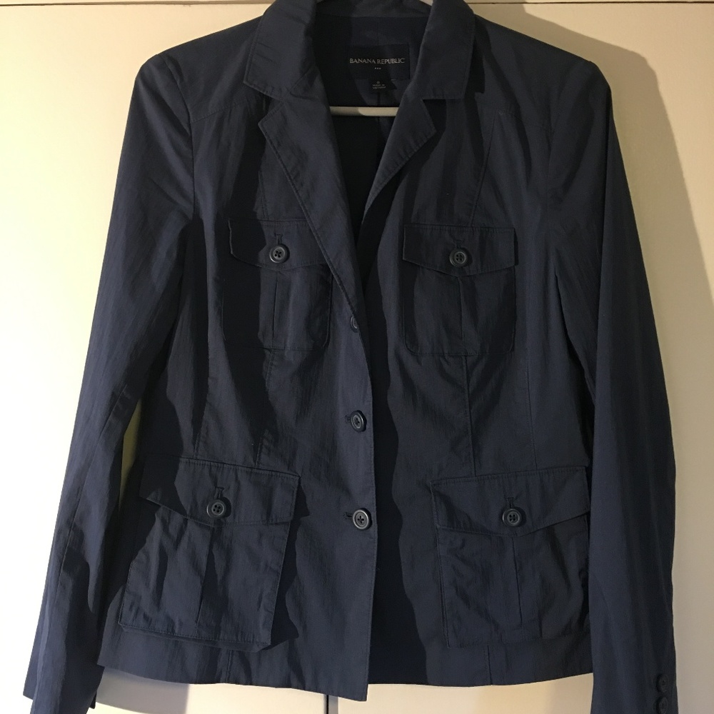 Banana Republic Navy Blue Blazer